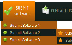 How Do I Create Rollover Menus For My Website how to create command button on html XP_Button