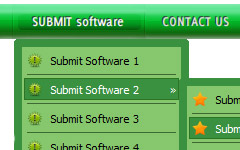 how to create animated link buttons Web Navagation Buttons