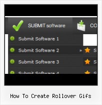 How To Make Rollover Buttons For Html Rollover Navigation Bar Generator